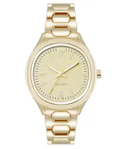 Женские кварцевые часы из уникального металлического сплава золотистого оттенка, 33 мм Anne Klein, gold-tone