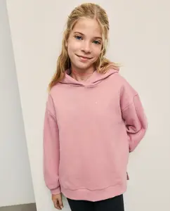 Толстовка для девочки с капюшоном и полностью покрытая стразами Kids El Corte Inglés, светло-розовый