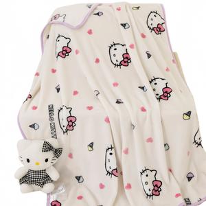 Пледы, пледы для дивана и флисовые одеяла Sanrio, кремовый