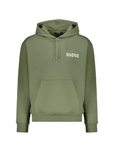 Толстовка с логотипом Balmain, зеленый
