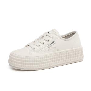 RED DRAGONFLY Женские скейтерские кеды низкие черно-бежевые бежевые, цвет Beige