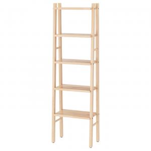 Стеллаж, береза, 46х150 см IKEA Vilto
