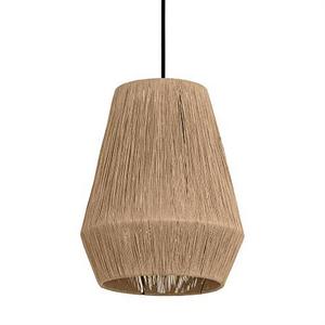 Подвесной светильник Eglo Alderney, сталь / смешанная ткань - 1 пламя - количество пламени: 1