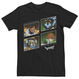Мужской Voltron: футболка Legendary Defender Licensed Character, черный