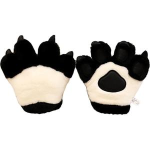 Cartoon Animal Claw And Tail Headband Gaming Equipment Doll Products Happy Fish, Claws (Panda Bear Paw) 25Cm