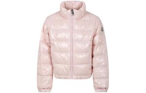 Детская пуховая куртка Moncler, розовая
