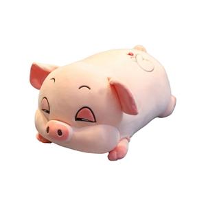 Плюшевая кукла милые поросята высота 35см/50см/70см/90см XIWANTONG, розовый