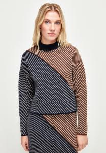 Свитер STRIPED adL, темно-синий