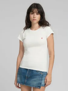 Облегающая футболка с круглым вырезом