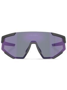 Prada Linea Rossa солнцезащитные очки-пилоты PS 04WS, черный