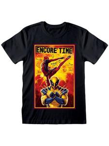 Футболка Encore Time T-Shirt черного цвета Deadpool