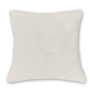 Наволочка wometo Strick mit Füllung, белый