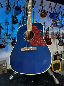 Акустико-электрогитара Epiphone Miranda Lambert Bluebird - Blue Bonnet GET PLEK'D! 309