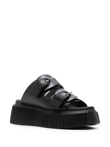 AGL слиперы Agatha с пряжками, черный