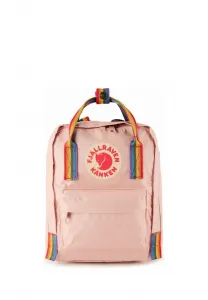 Рюкзак kånken rainbow mini Fjällräven, Chalk Rose/ Rainbow Pattern