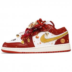 Jordan Кроссовки Air 1 Vintage Unisex низкие красные