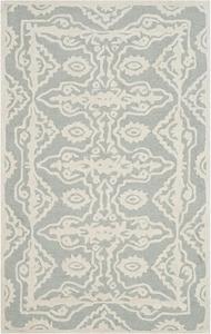 Ковер SAFAVIEH, 77 x 122 см, Bella Collection Grey/Ivory BEL134B ручной работы из премиальной шерсти