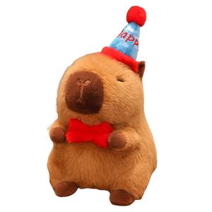 Милые плюшевые игрушки капибара 25см/35см/50см высота Abay