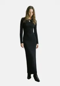 Подростковое длинное платье Mango Kids, Anthracite