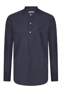 Рубашка на пуговицах классического кроя Felix Hardy, морской синий