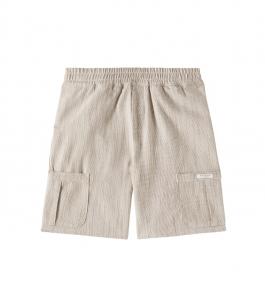 Полосатые хлопковые шорты Aleid Donsje, Sesane - White Striped