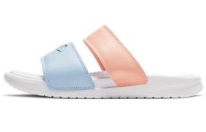Шлепанцы и сланцы Nike Benassi Duo Ultra Slide White/Blue/Pink Women's
