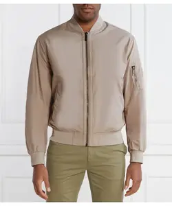 Бомбер Regular fit Calvin Klein, бежевый