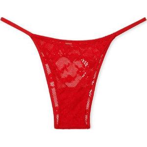 Женское танга Victoria's Secret, красный