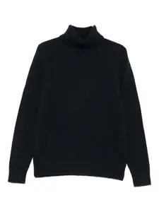 Свитер с воротником-стойкой Superdry, синий