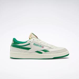 Reebok Club C Revenge Vintage Мужские кроссовки, белый/зеленый