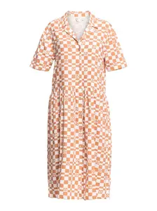 Летнее платье Roxy "Licorice Sky", цвет Snow White Sol Power