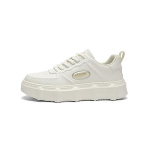 FAIRWHALE Мужские низкие скейтерские кроссовки абрикос, цвет Apricot