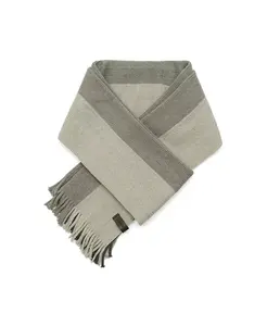 Мужской шарф Gradient Stripe Raschel Calvin Klein, серый