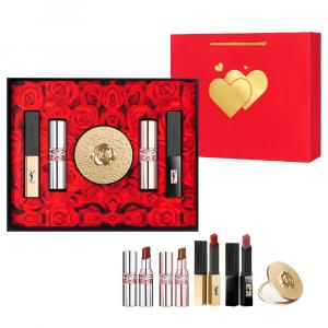 SAINT LAURENT Маленький набор помад silver bar для женщин