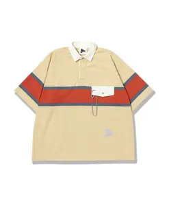 Желтая технологичная регбийная футболка Gramicci, желтый