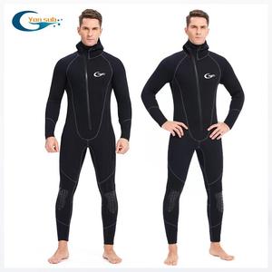 Скорость плавания (Yon sub), снаряжение для дайвинга, гидрокостюм, мужской цельный гидрокостюм, гидрокостюм с капюшоном, костюм для серфинга толщиной 3 мм, размер XL