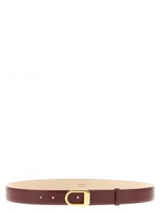 Ремень 'Saddle' KHAITE, бордовый