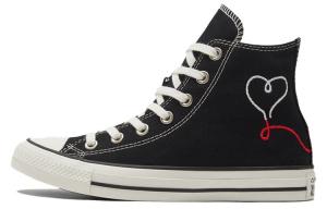 Converse Chuck Taylor All-Star Hi Made with Love, черный цвет