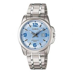 Часы CASIO Quartz es Silver Analog, цвет silver