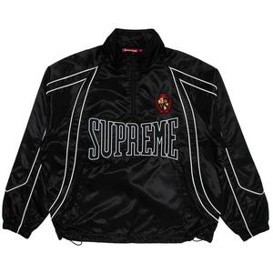 Куртка Supreme Satin Piping Pullover, Black