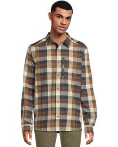 Мужская футболка Fjällräven Fjallglim, Wood Brown/Chalk White