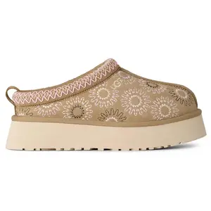 Тапочки Ugg Tazz Sun Stitch, бежевый
