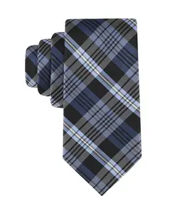 Мужской галстук Grayson Classic в клетку Tommy Hilfiger, синий