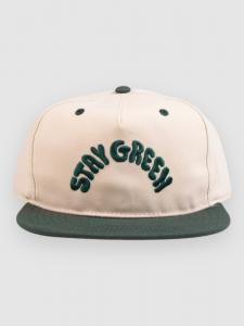 Бейсболка The Dudes Stay Green Unstructured 5 Panel Cap, off white