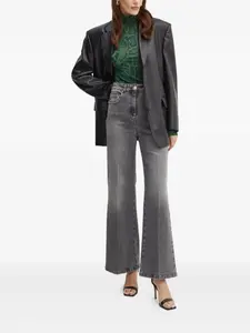 Джинсы с логотипом SIMONA CORSELLINI, серый