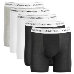 Боксеры Icon - 5 шт. в упаковке Calvin Klein, Black, White & Grey Heather