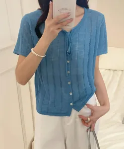 Летний вязаный кардиган Aimoha - Select -, цвет Navy