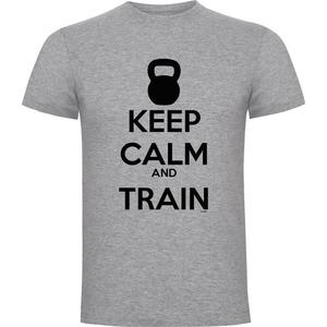 Футболка Kruskis Keep Calm And Train, белый