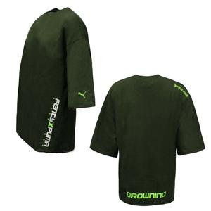 Женская футболка X Fenty цвета хаки Puma, зеленый