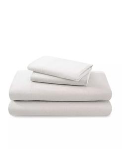 Комплект простыней из хлопковой фланели, California King Bare Home, синий